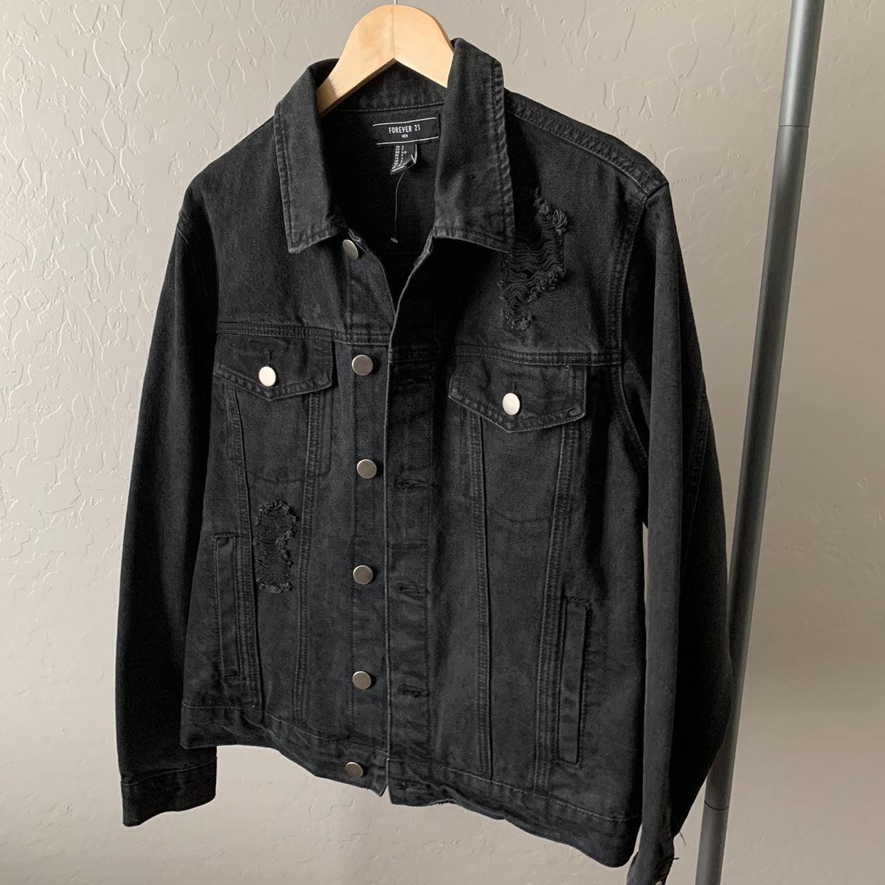 Forever 21 Trucker Jacket! Size Small (can fit... - Depop