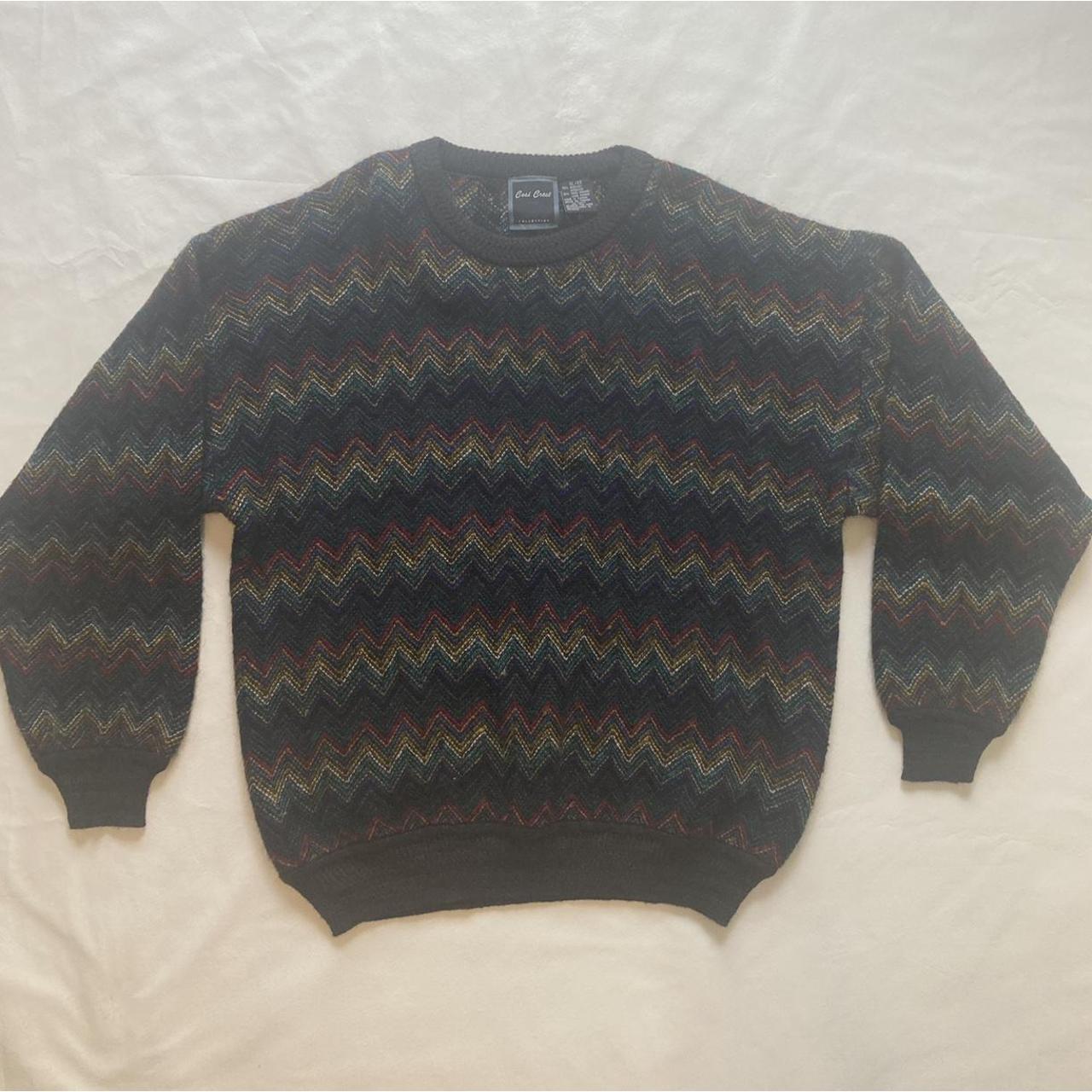 Vintage grandpa style sweater by Cosi Crest, This