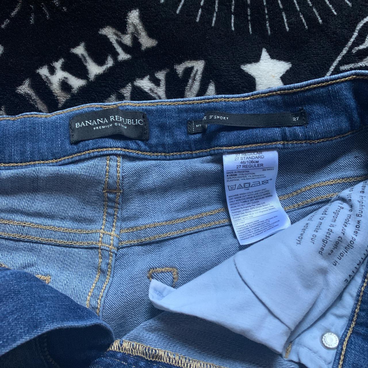 Denim Shorts Brand Banana Republic Size 27... Depop