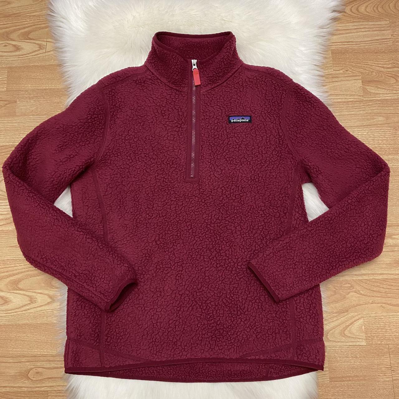 patagonia half zip sherpa