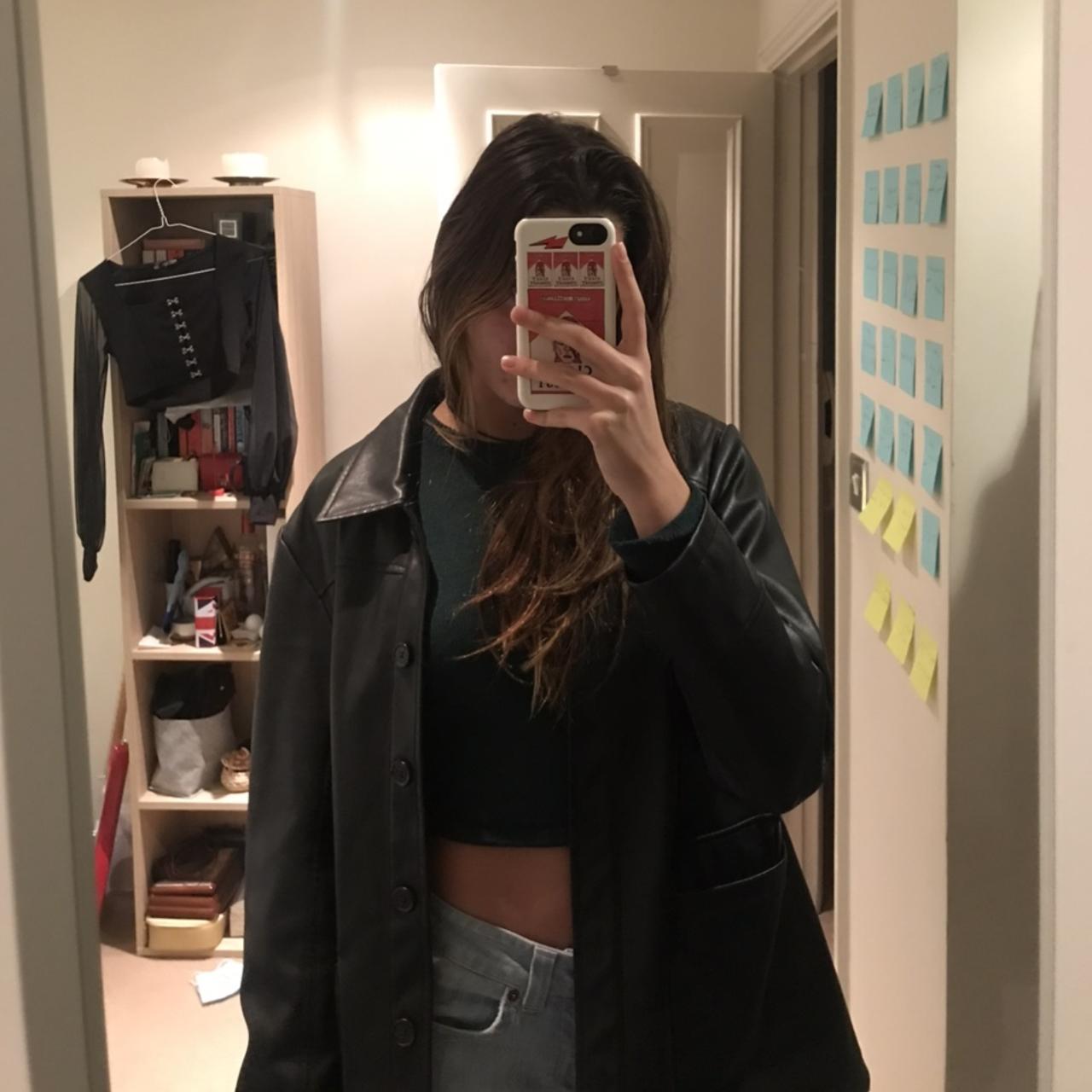 Brandy Melville Women's Green Jumper Depop