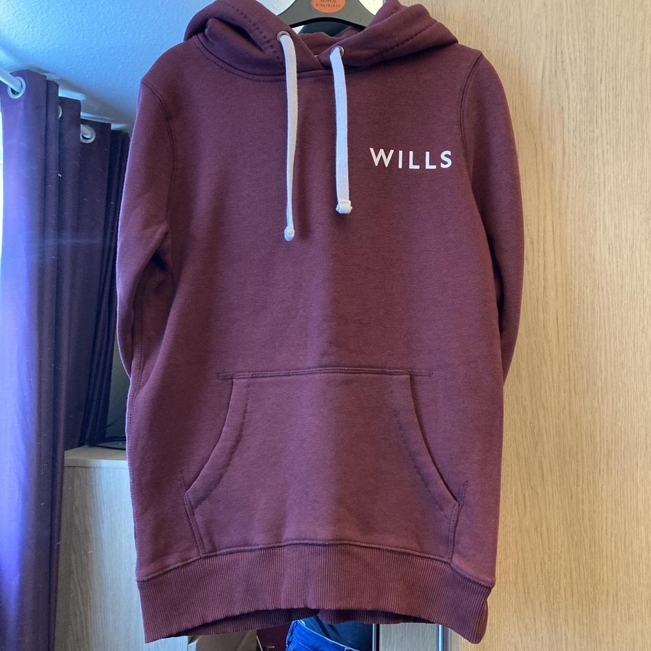 Jack wills burgundy hoodie Never worn, basically new... - Depop