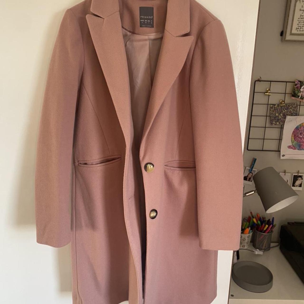 Pink coat primark Outlet