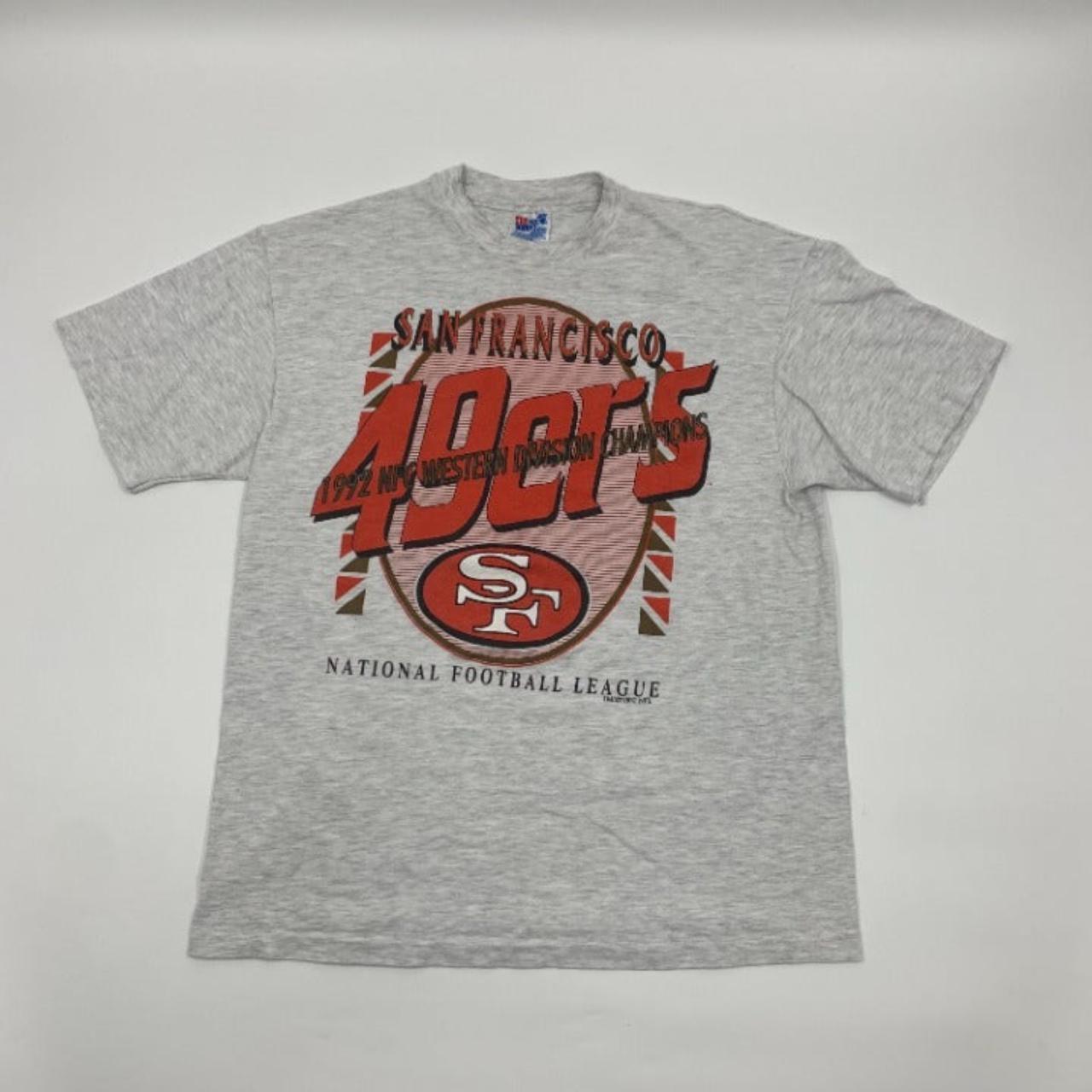 Vintage 90s San Francisco 49ers Division Champs... - Depop