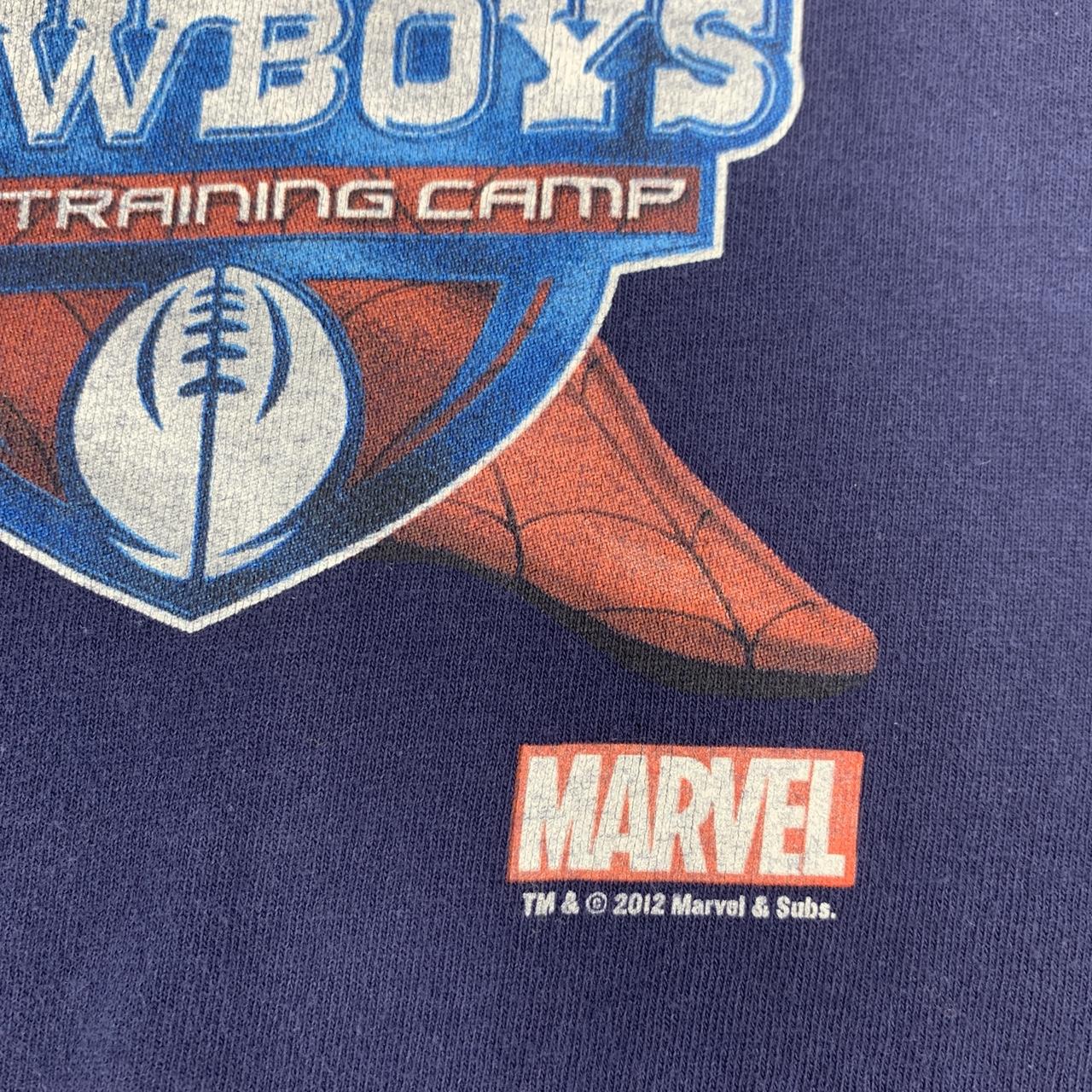 2012 Dallas Cowboys spider man marvel training camp