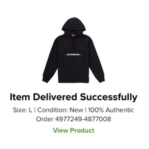 Black Supreme Hoodie Supreme zip pouch hooded... - Depop