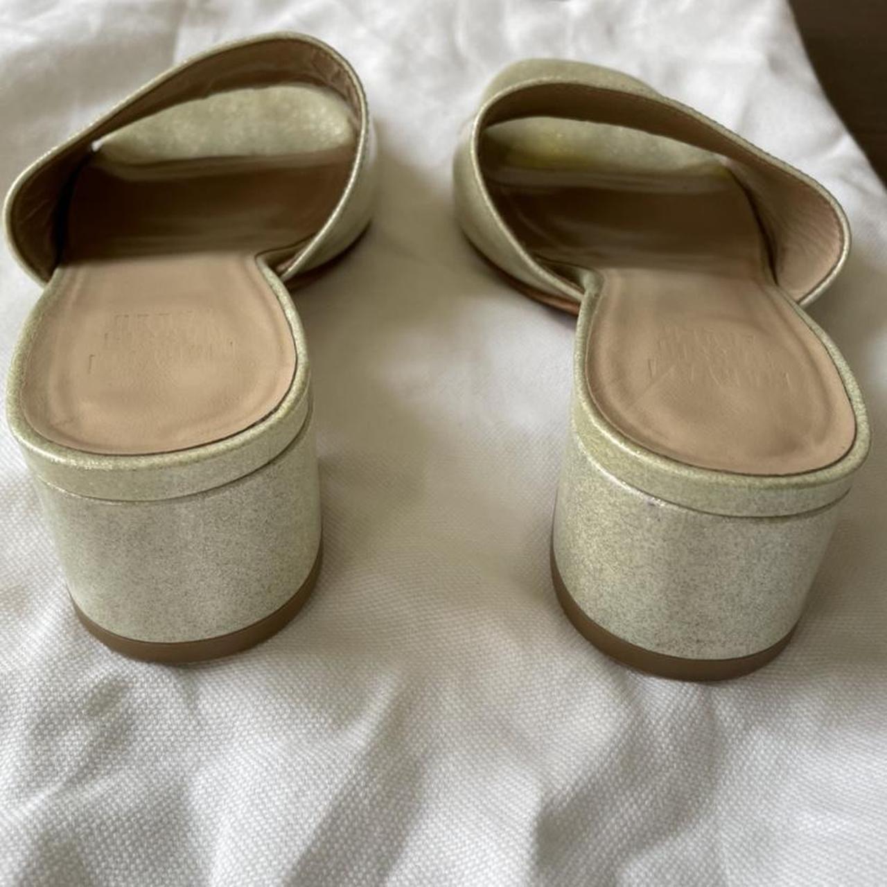 Maryam Nassir Zadeh Women's Silver Slides | Depop