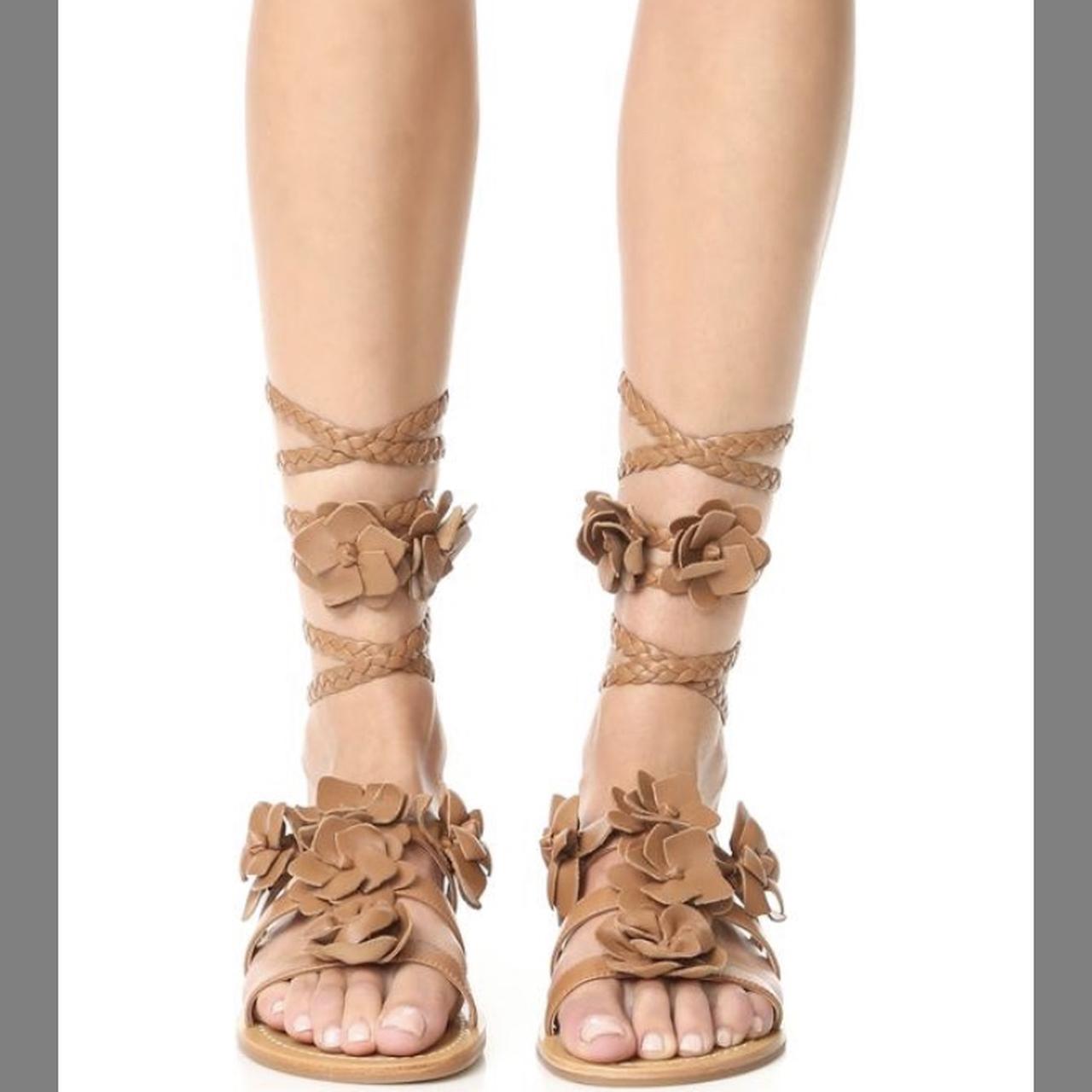 Tory burch blossom gladiator sandals sale