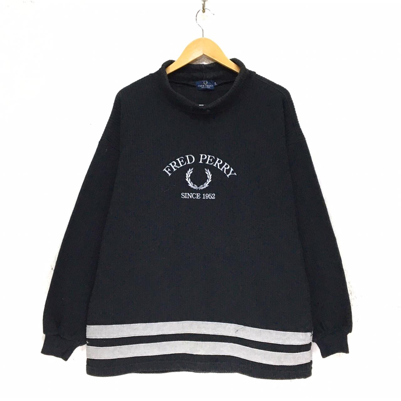 Rare! Vintage 90s Fred Perry Crewneck Depop