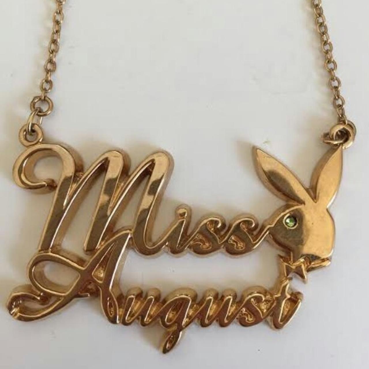 Store Playboy Miss August Necklace