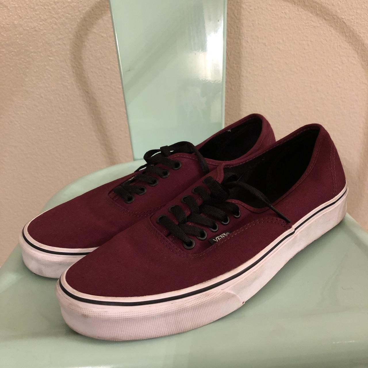 Vans clearance era maroon