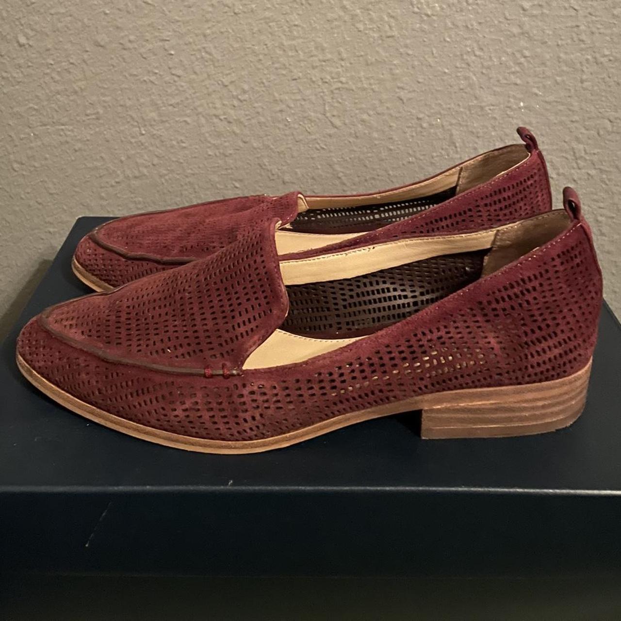 vince camuto burgundy booties