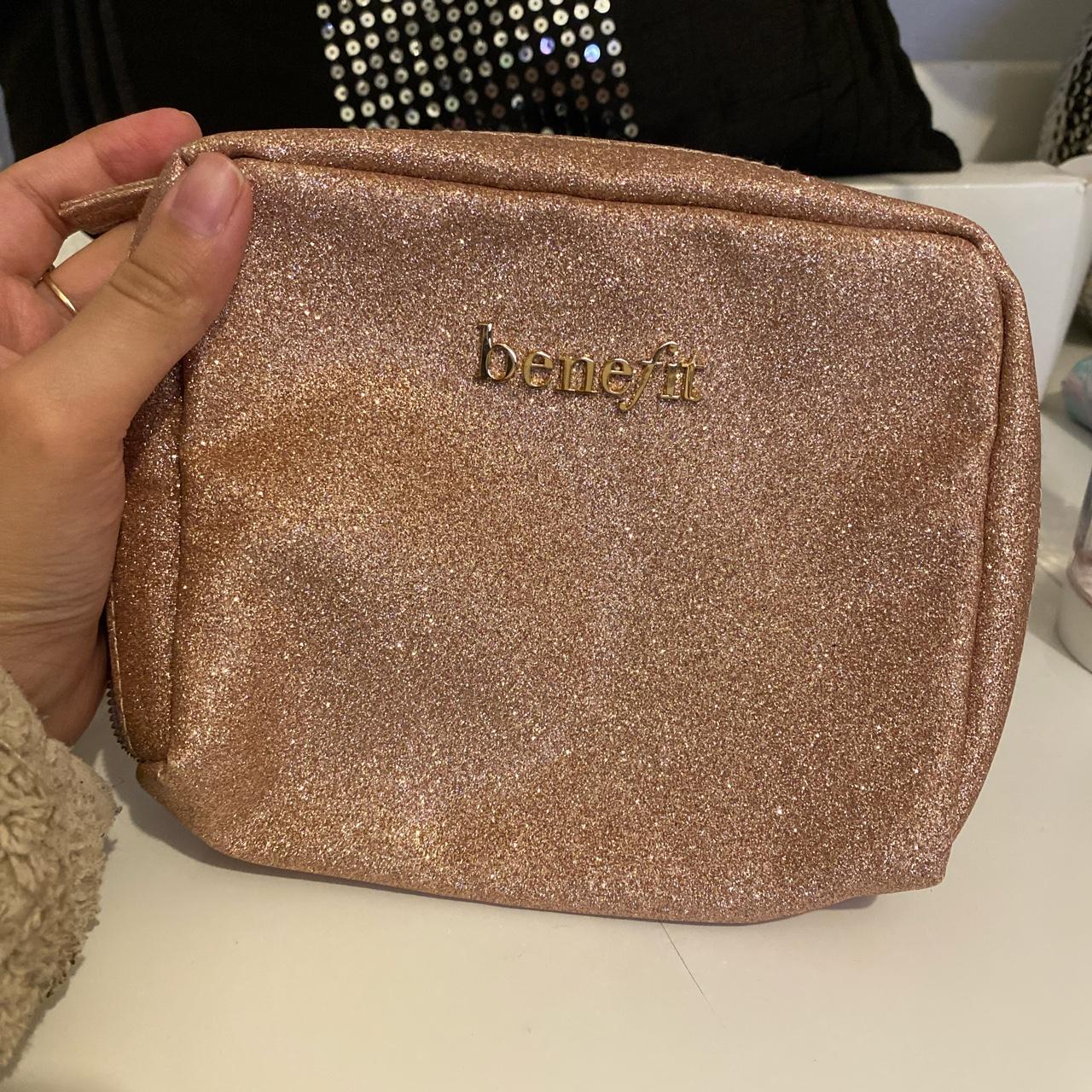 SEQUIN MAKE-UP POUCH SMALL CHAMPAGNE SEQUIN MAKE-UP POUCH SMALL CHAMPAGNE