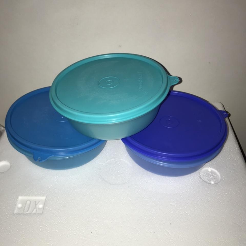 Set 4 ciotole tupperware per la conservazione e la - Depop