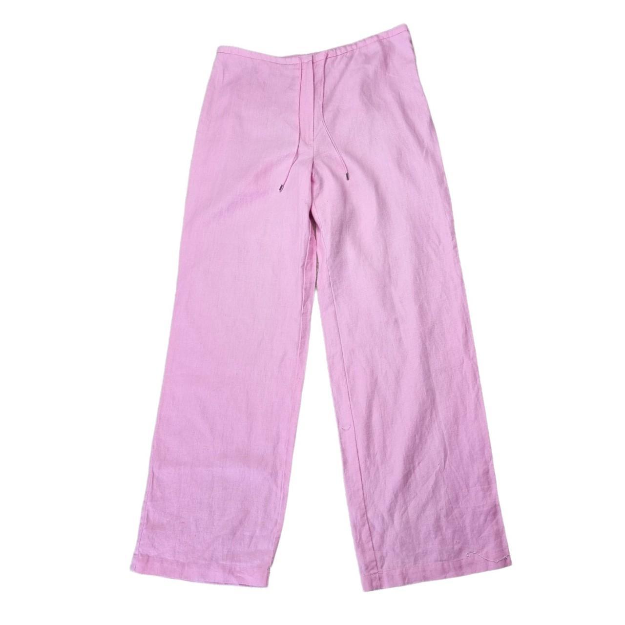 Women's Pink Trousers | Depop