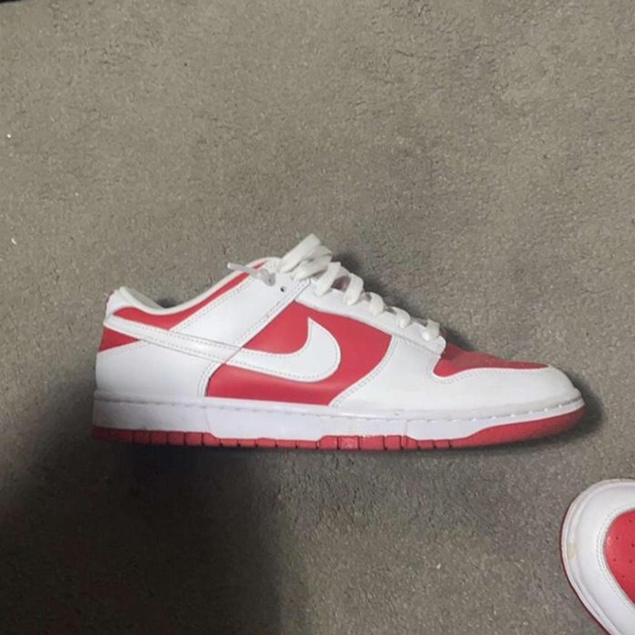 dunk low university white