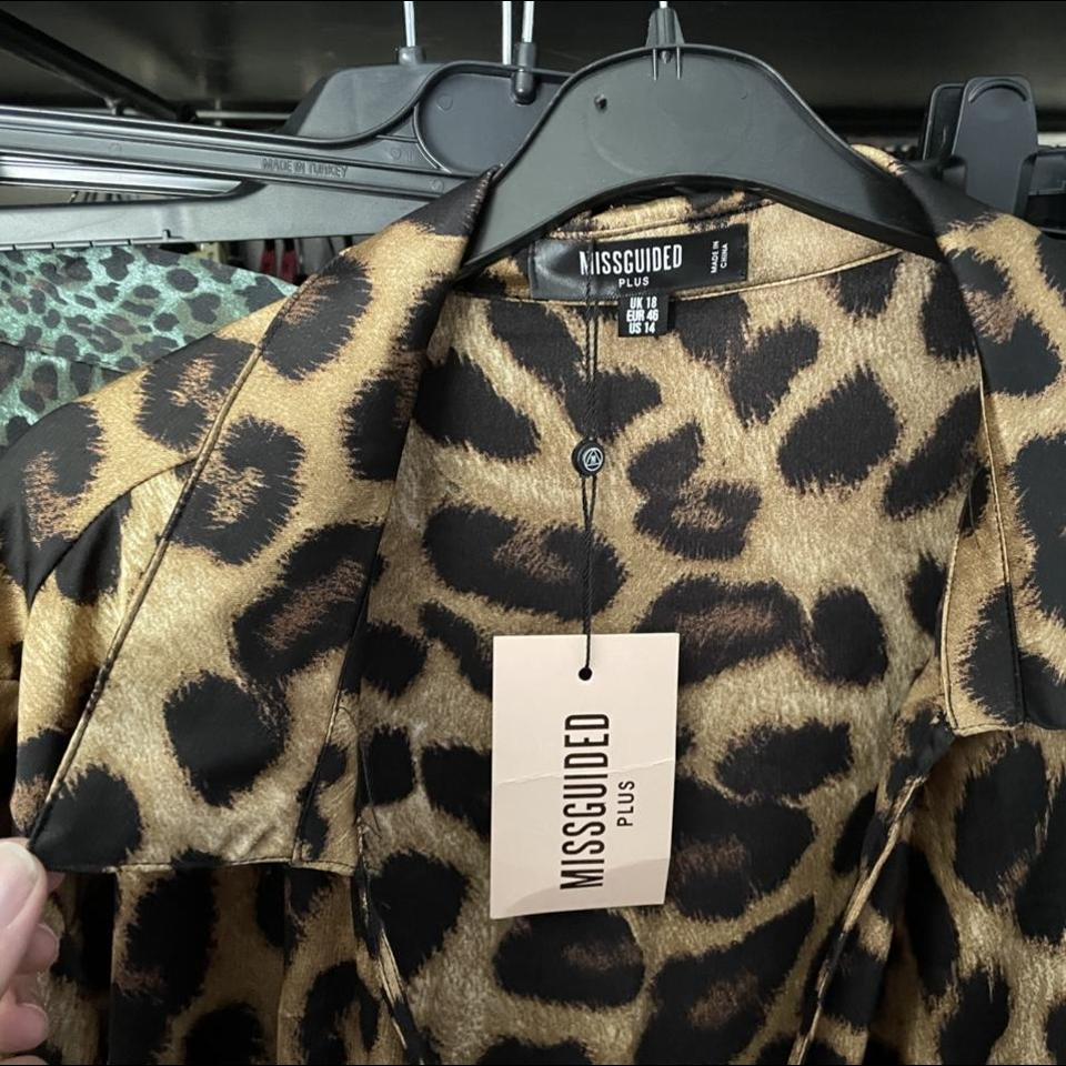 Missguided leopard outlet print jacket