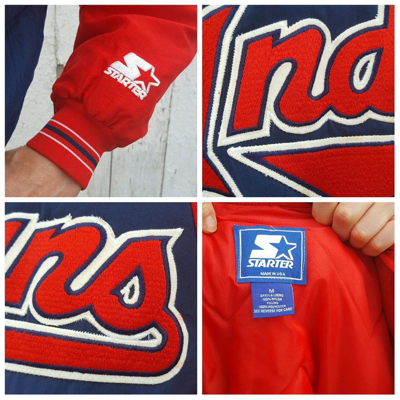 Bomber Starter Cleveland Indians 90s Jacket - Jackets Masters