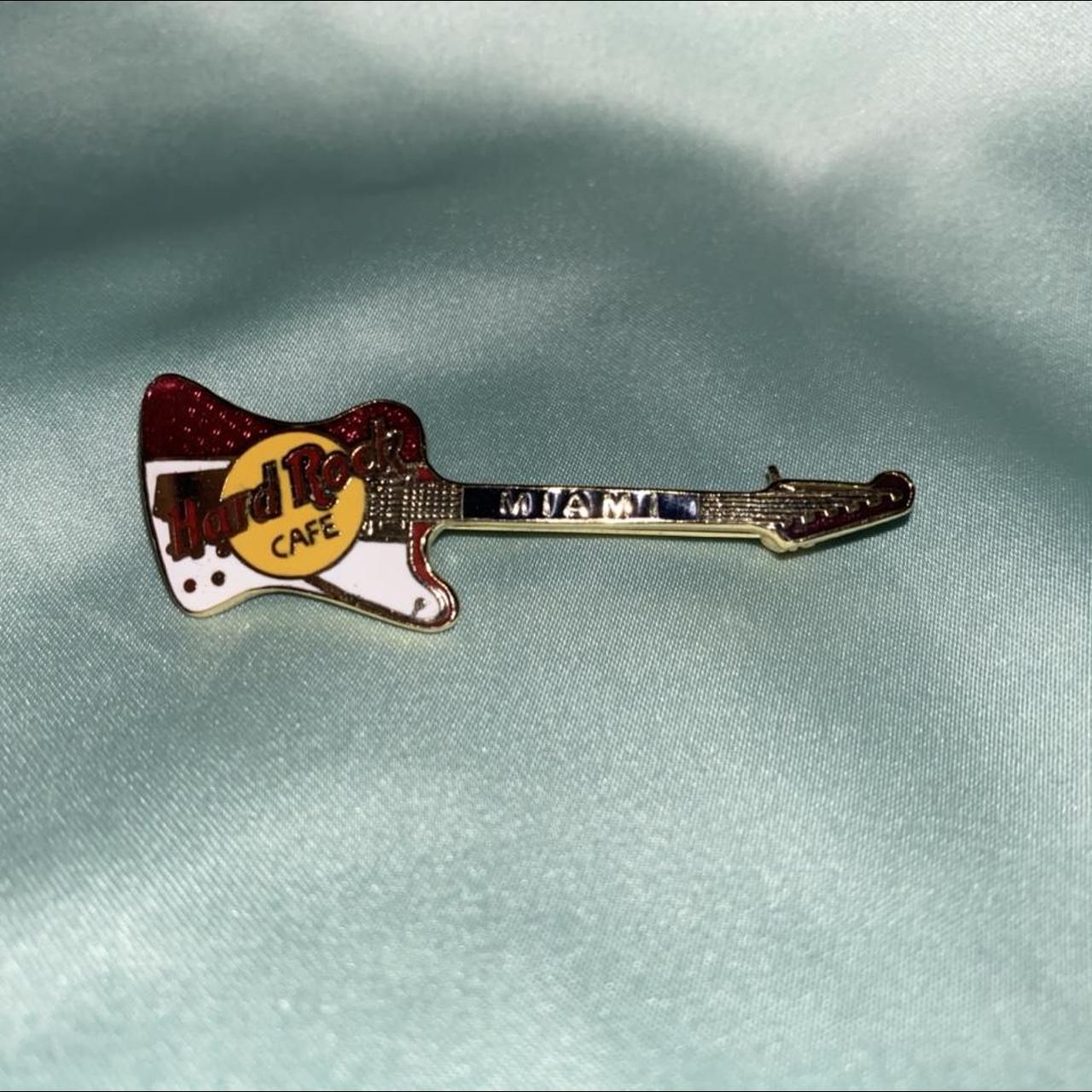 Hard Rock Cafe Miami Pin - 🌴 Hard Rock Miami Guitar - Depop