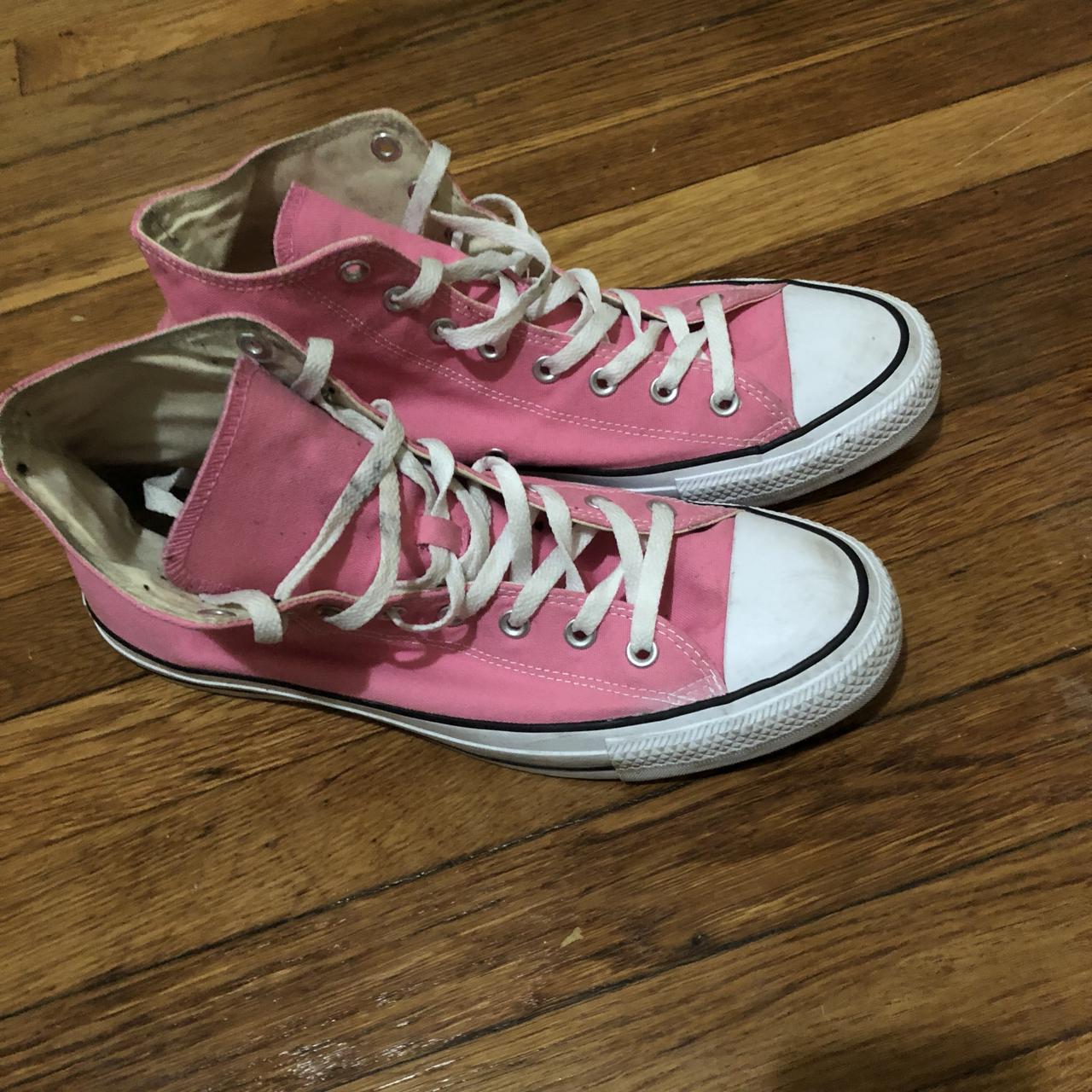 Pink converse size deals 1