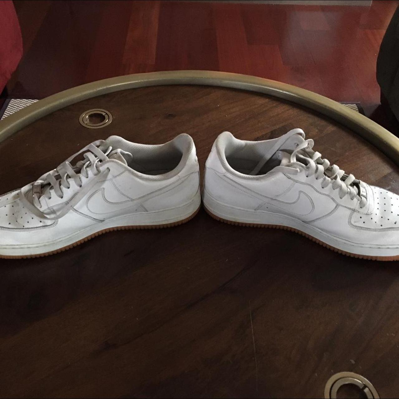 nike air force 1 gum white