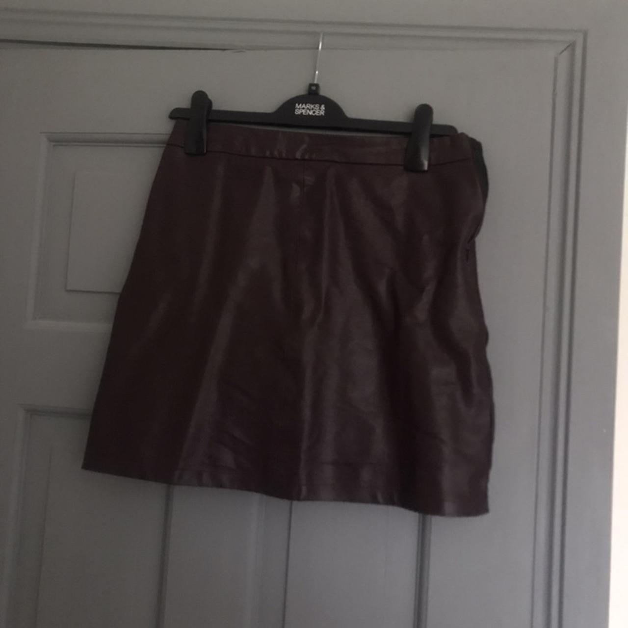 Matalan hot sale leather skirt