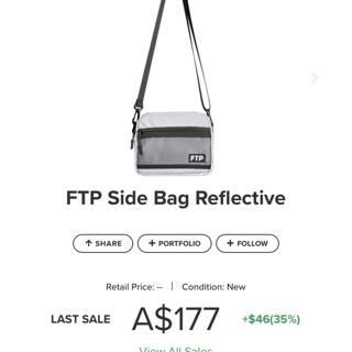 FTP reflective side bag, 9/10 few small marks from...