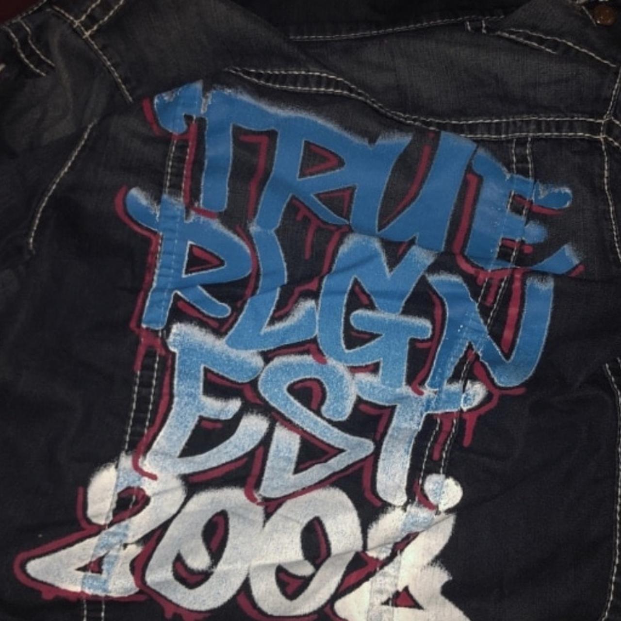 True religion denim jacket - Depop
