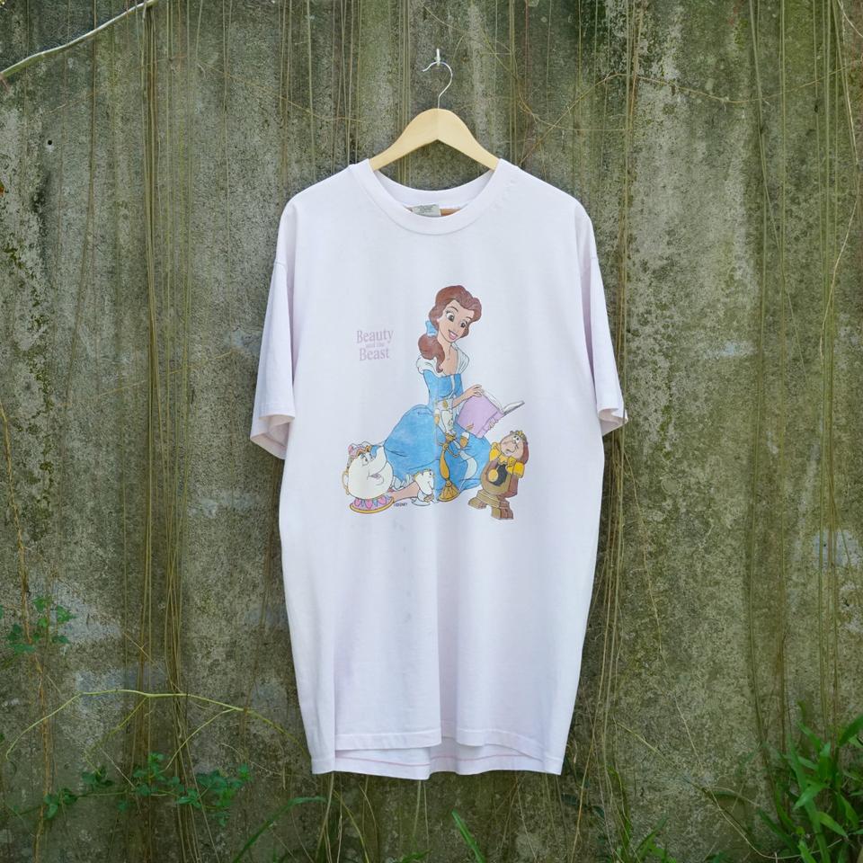 Vintage 90s Disney Beauty and the Beast Princess... - Depop