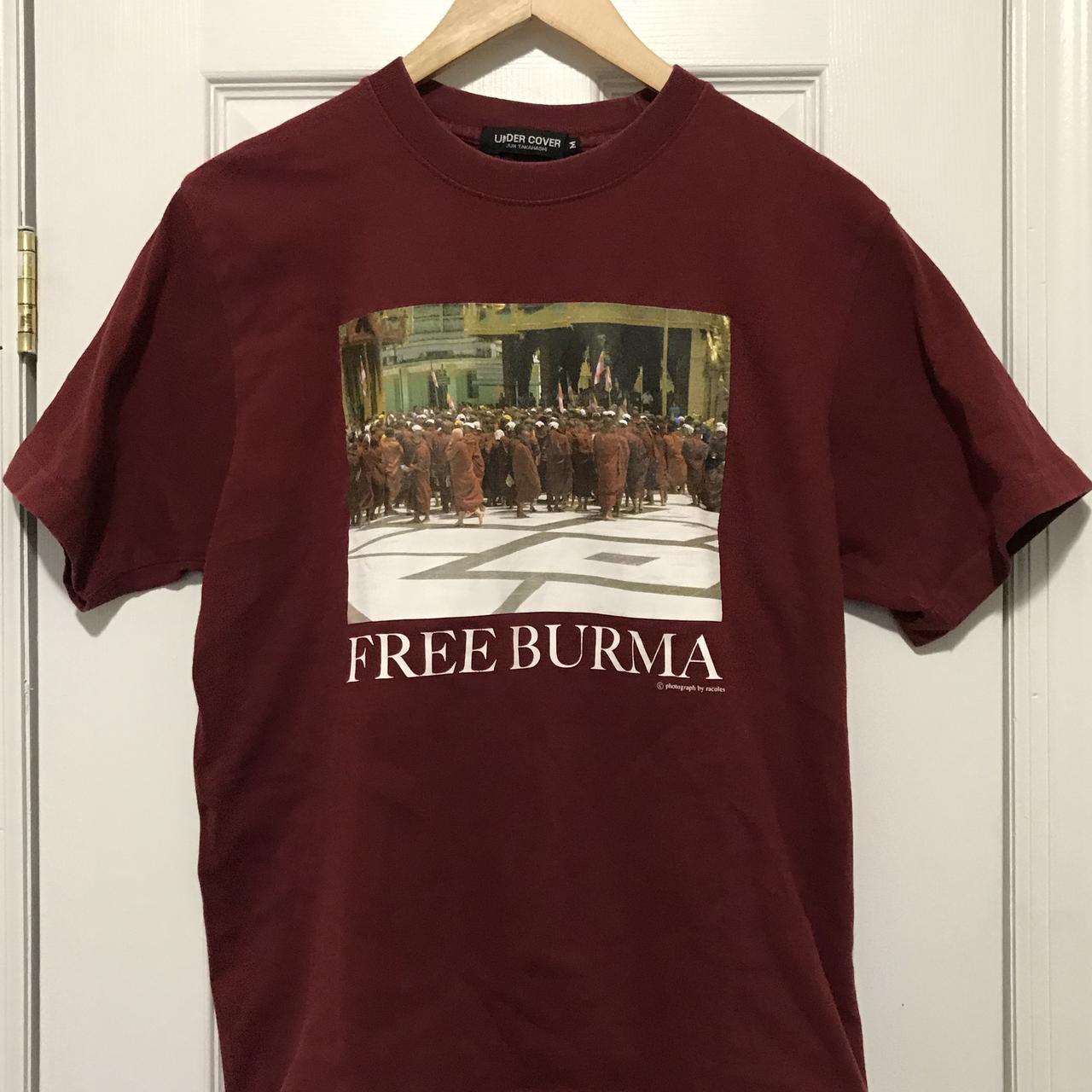 Undercover, Undercover “Free Burma” T-shirt, Sizes:...