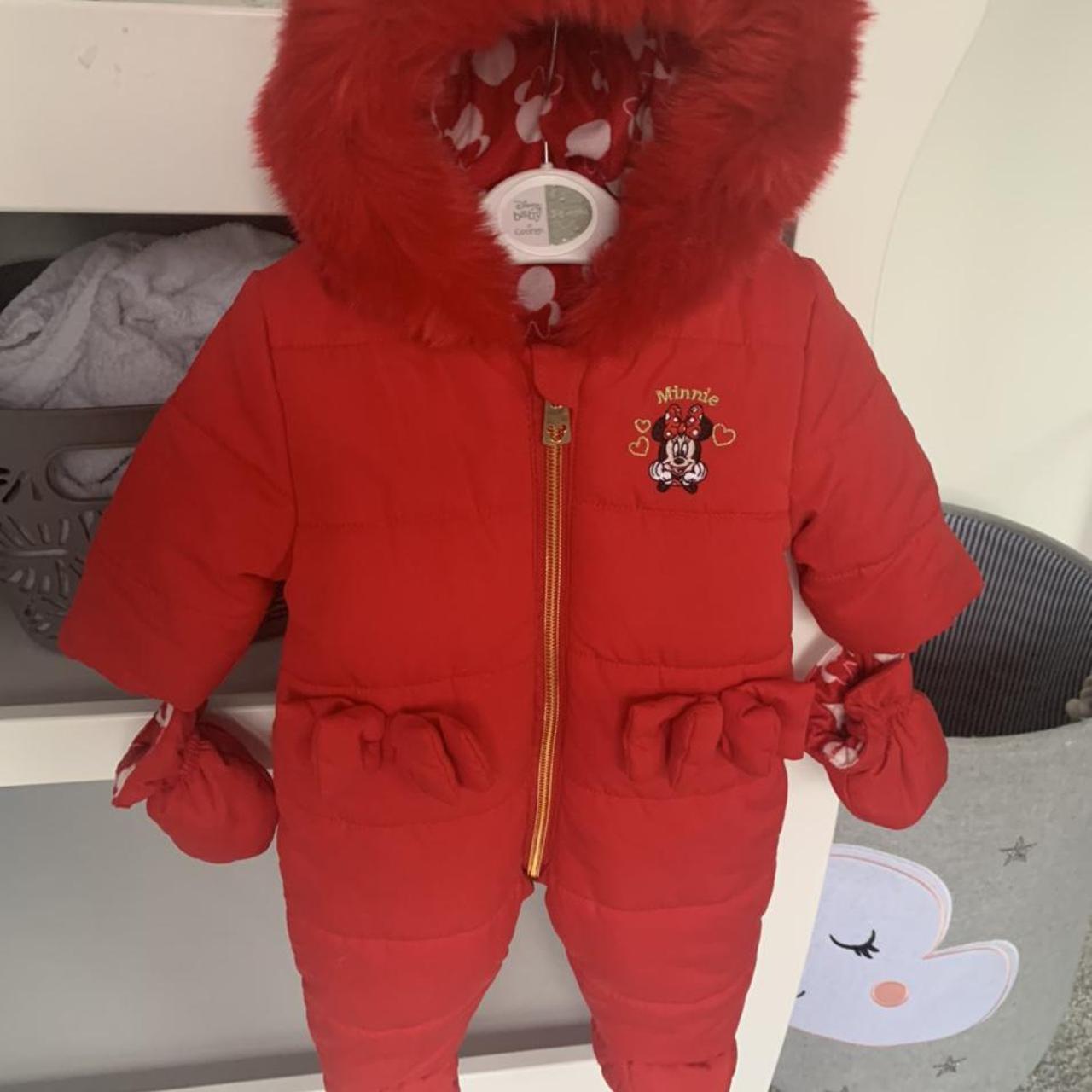 George Asda Baby Girl Snowsuit Asda Snowsuit George Minnie Mouse