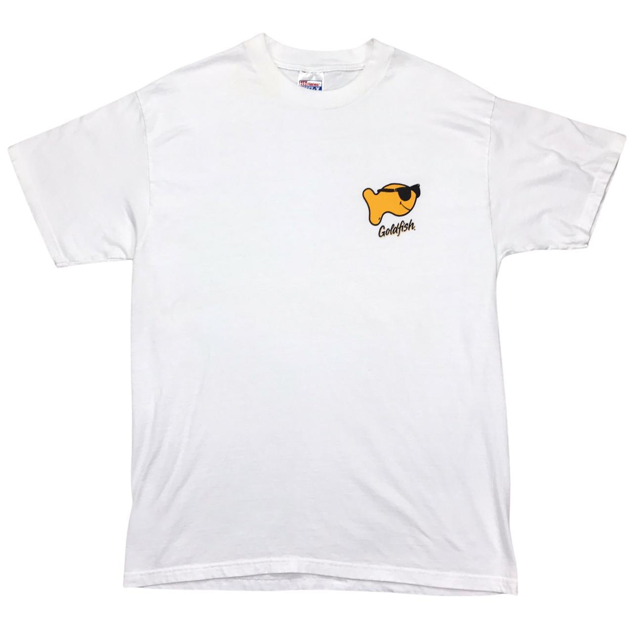 Goldfish Vintage Crackers Snack Promo Tee Shirt. Has... - Depop