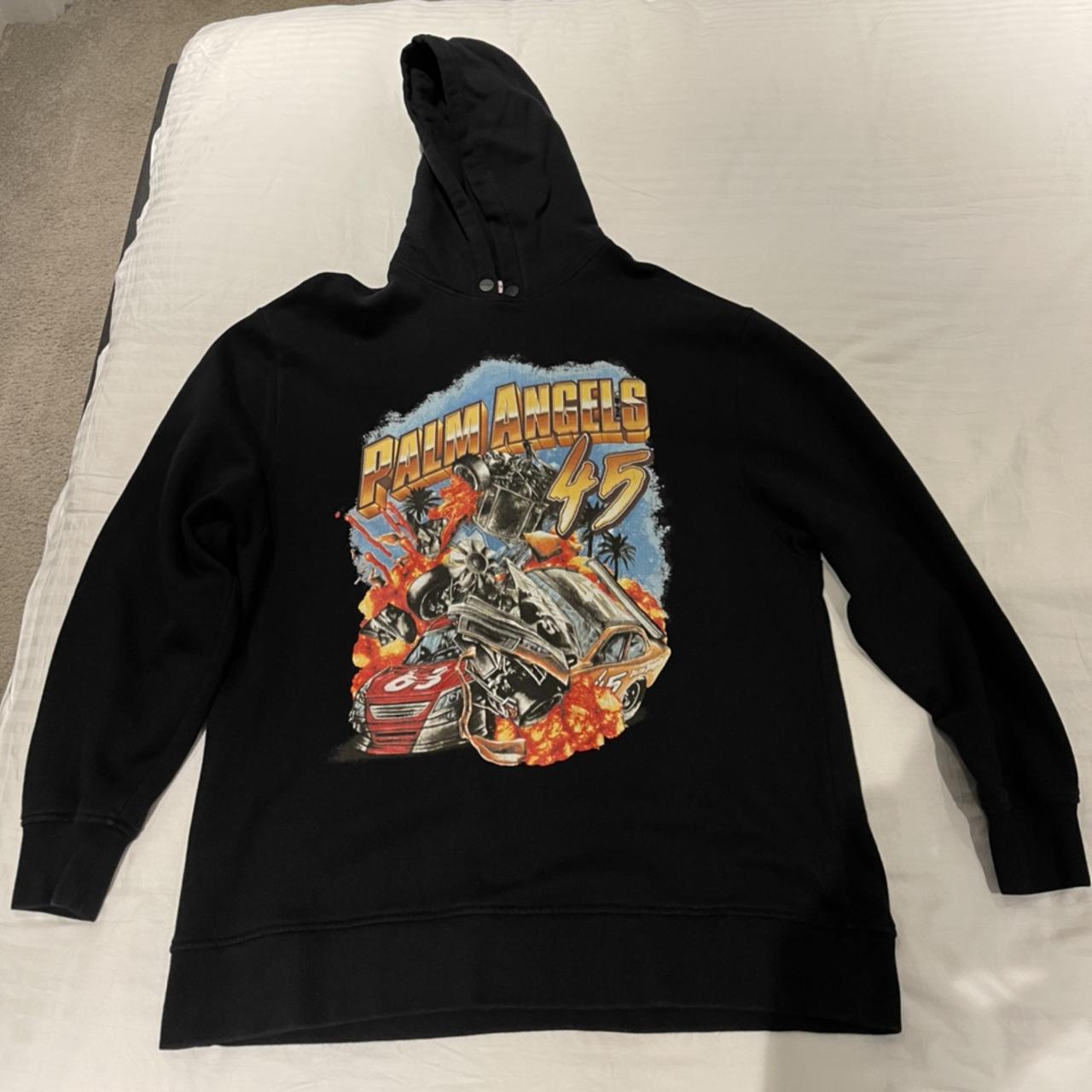 Palm angels car outlet crash hoodie