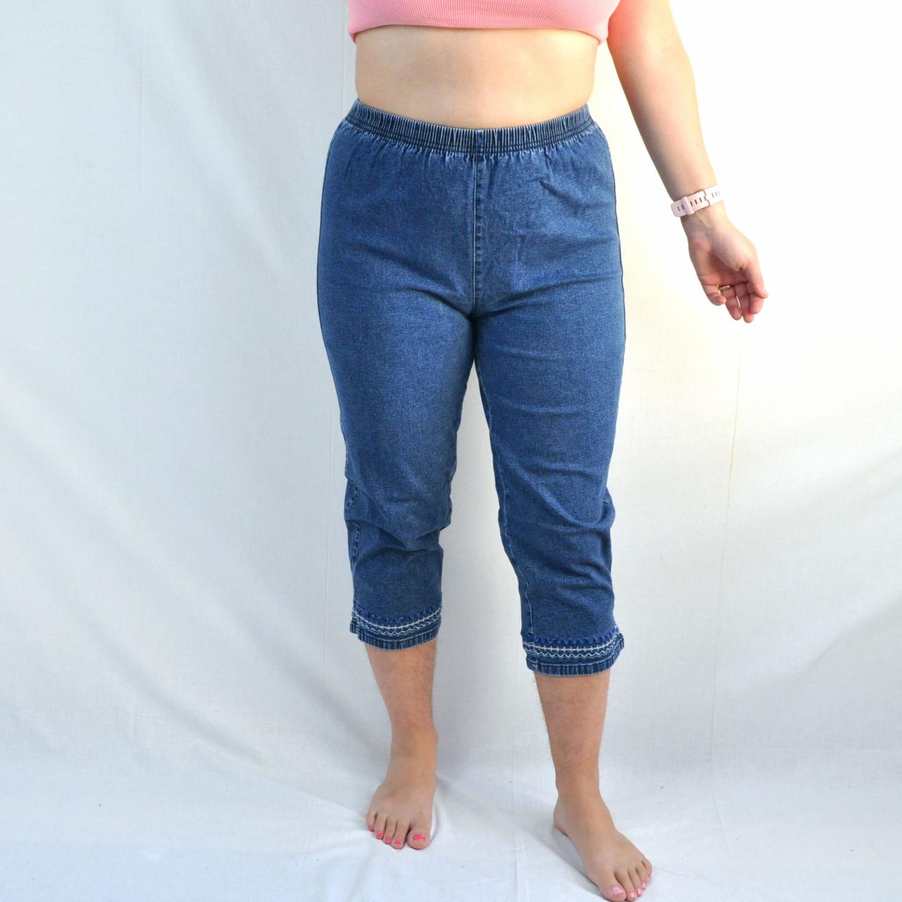 VTG 80s Retro Acid Wash High Waisted Jeans Size 12 - Depop