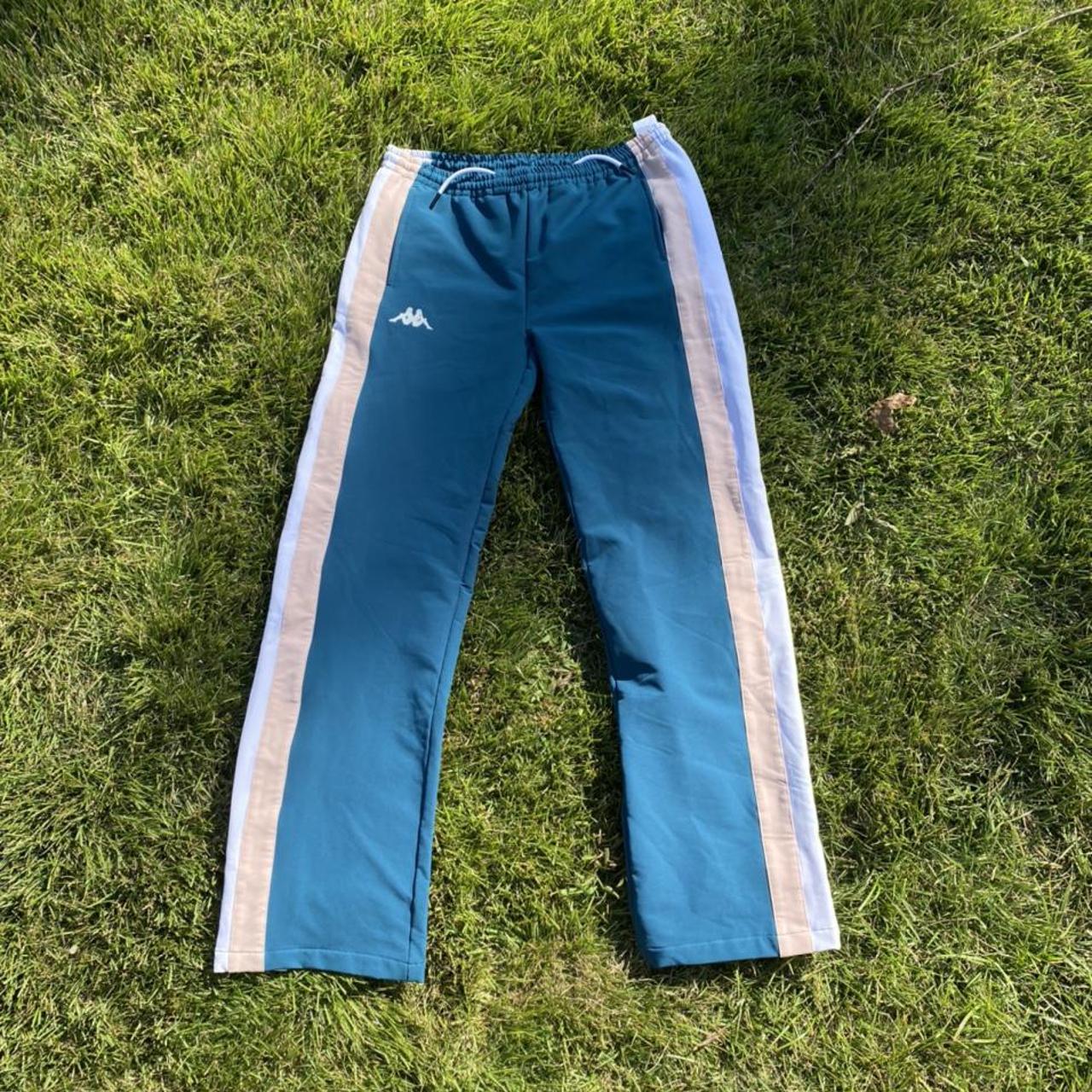 Kappa Men's Blue and White Joggers-tracksuits