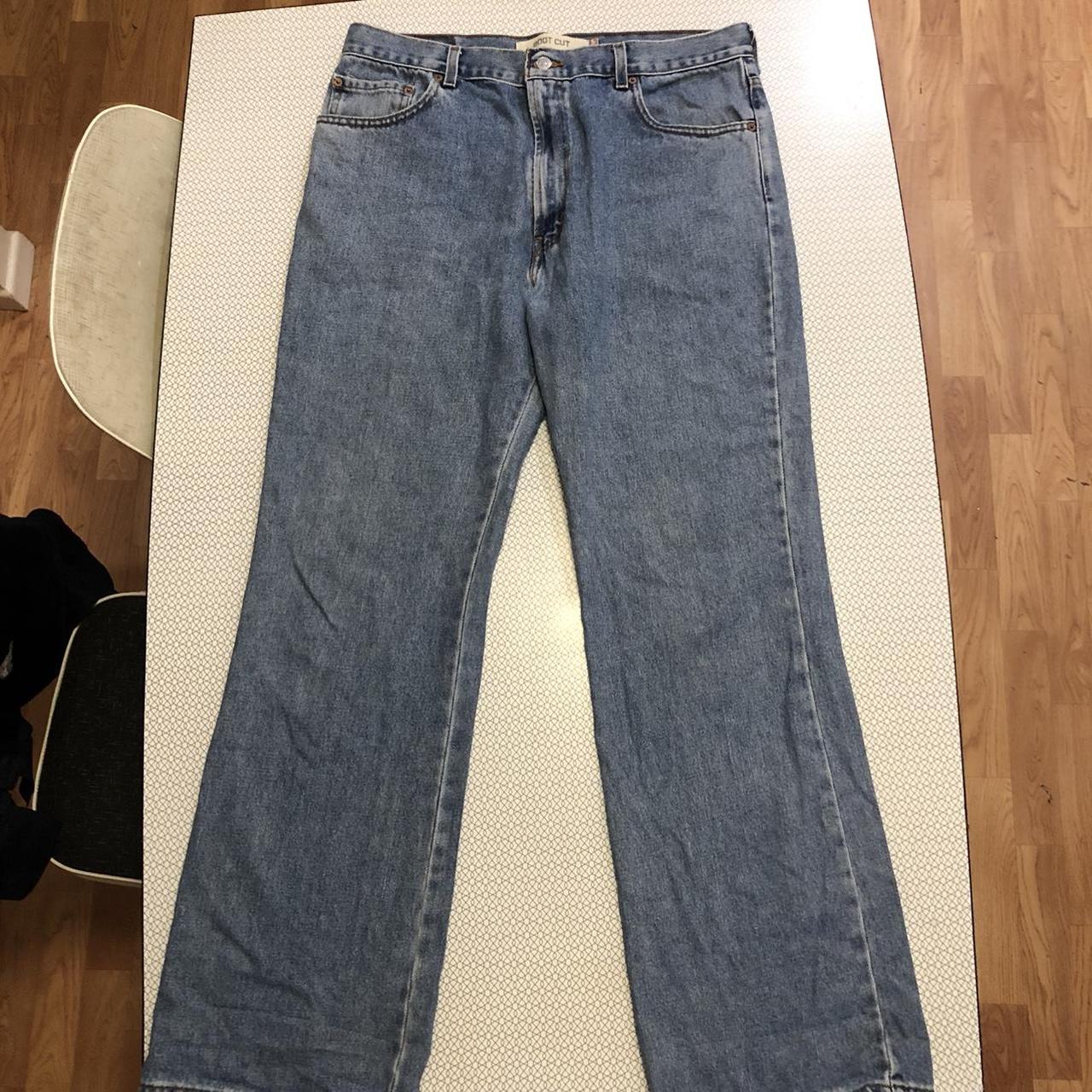 Levi’s 517 men’s relaxed fit bootcut jeans, mid blue... - Depop