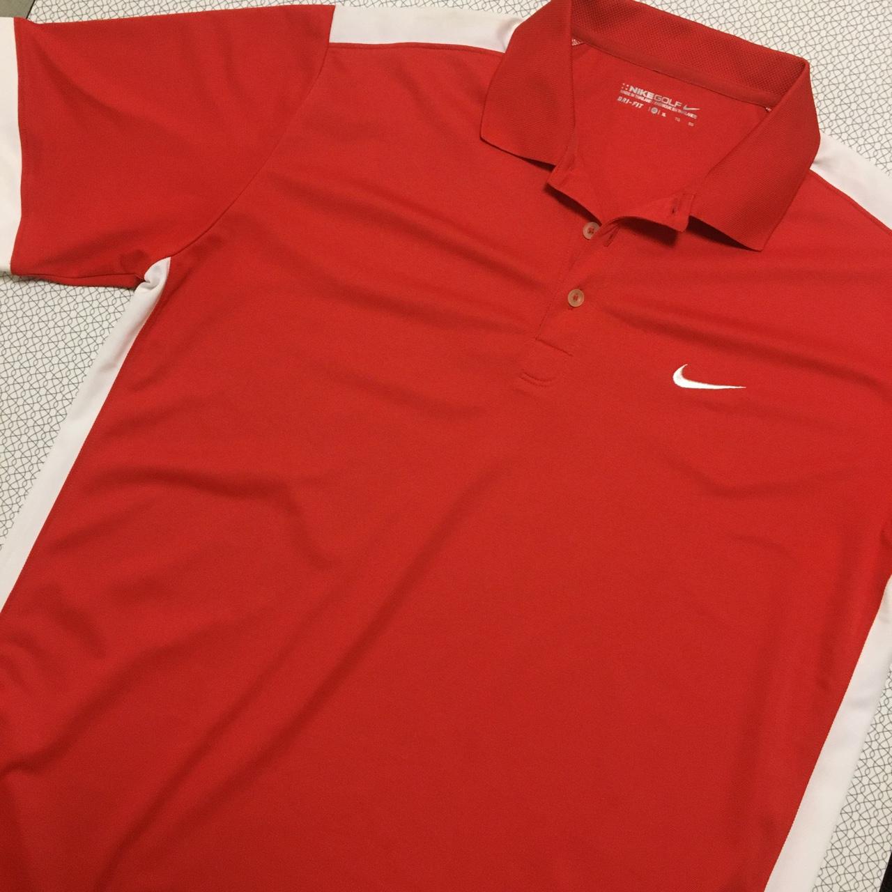 nike golf dri fit polo embroidered