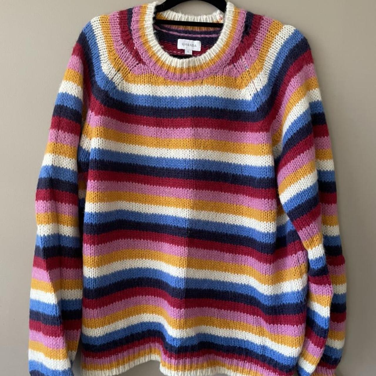 Gorgeous Rainbow Ghanda Knit Sweater! My favourite... - Depop