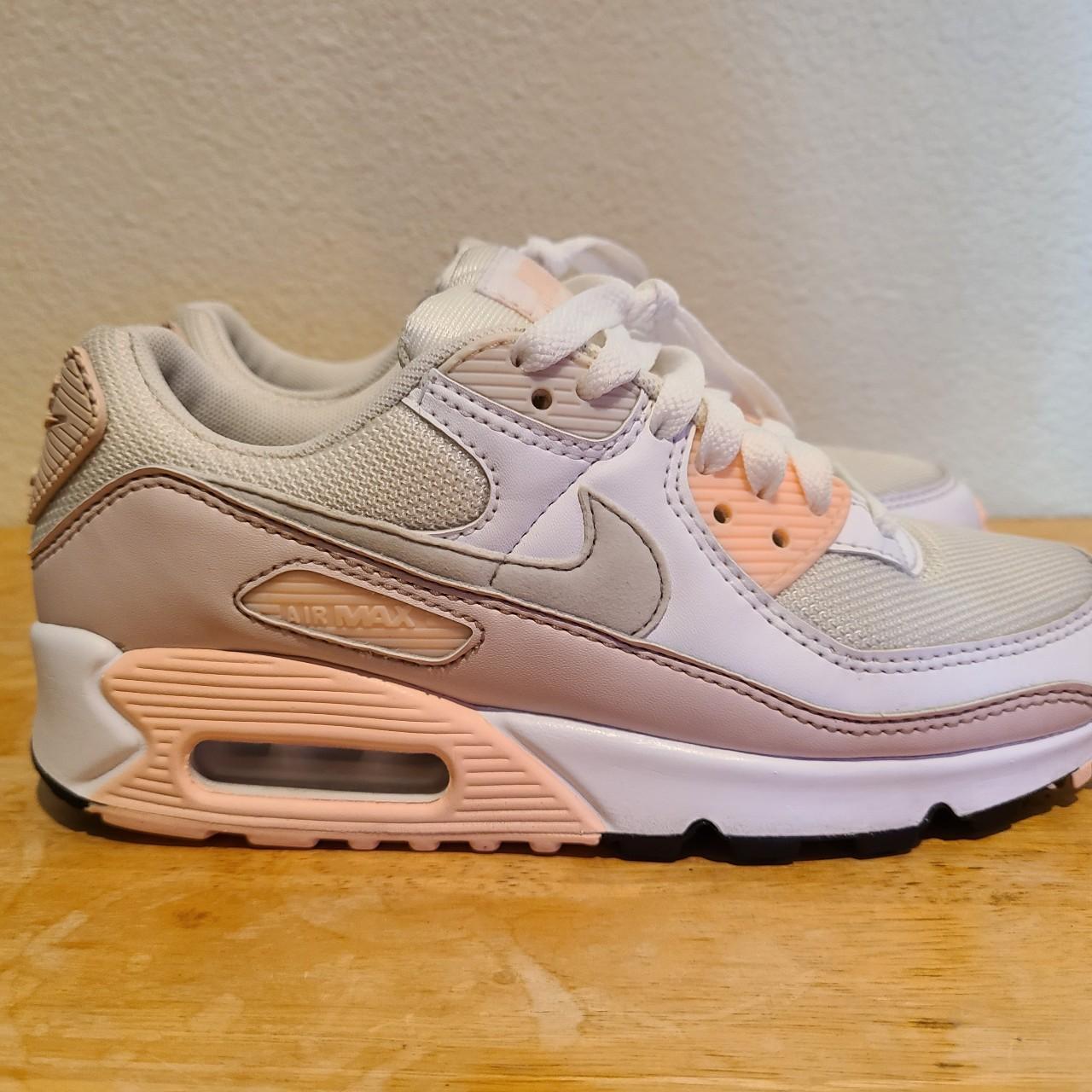 nike air max 90 washed coral