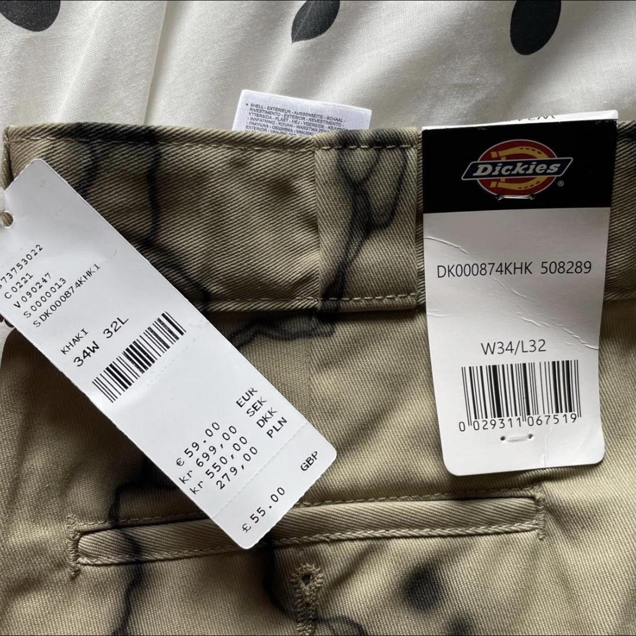 Custom Dickies chinos/ Cargos. Customised by yeah... - Depop