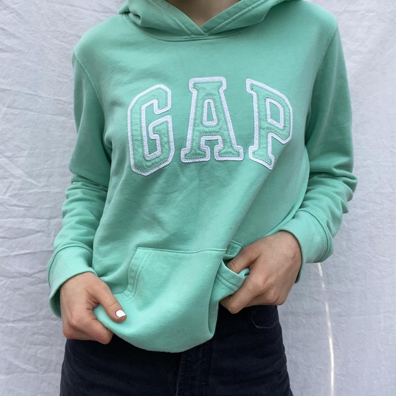 Gap mint best sale green hoodie