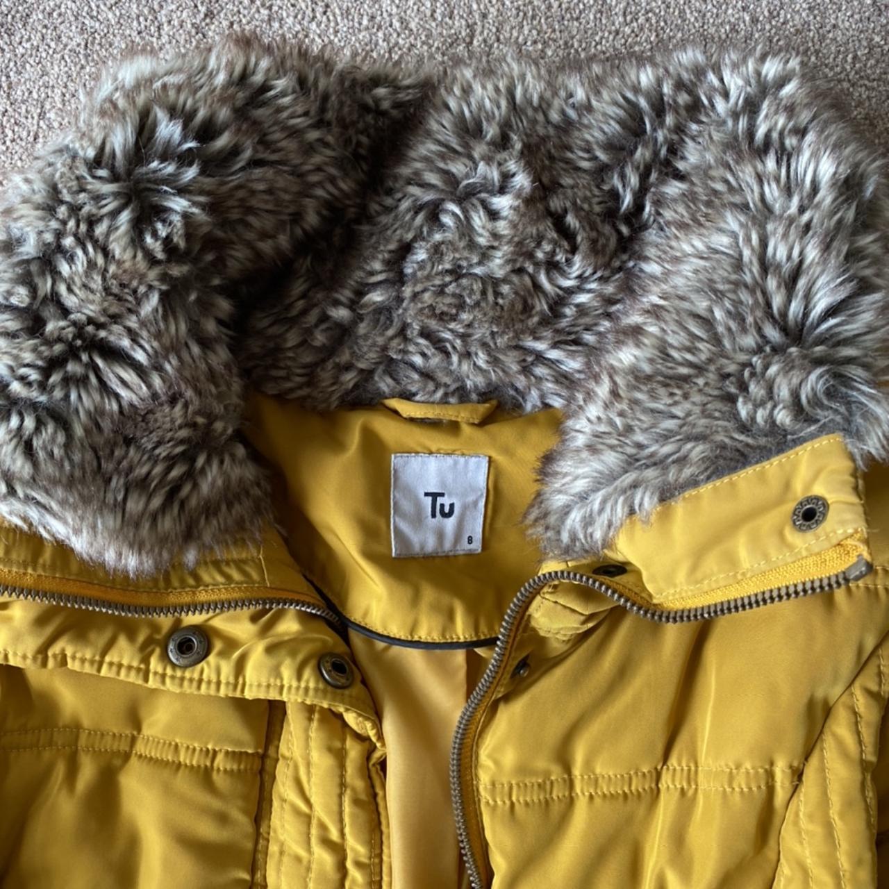 Tu mustard outlet coat