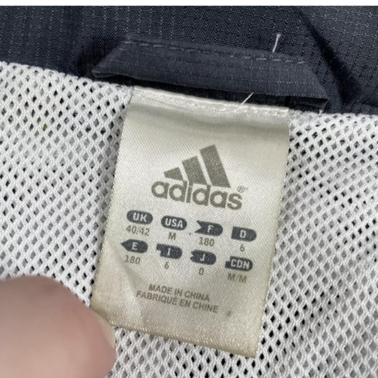 Adidas Men's Grey and Green Jacket (3)