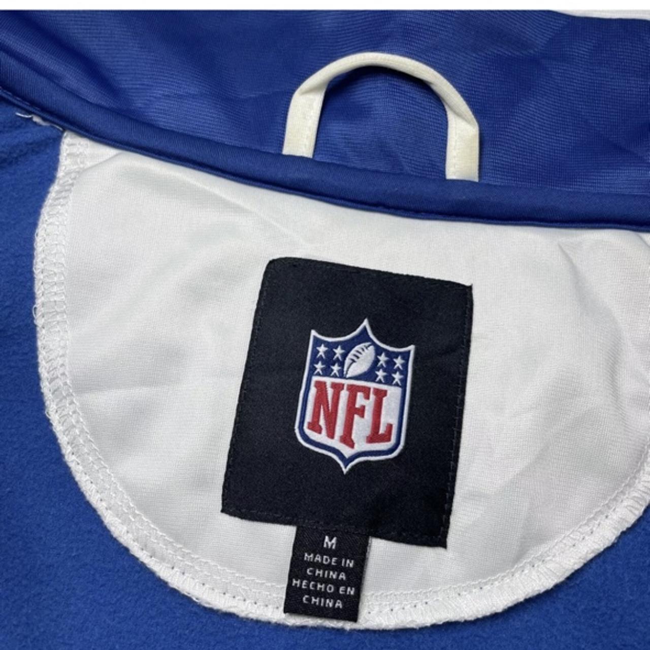 NFL Men's Cream and Blue Jacket (2)