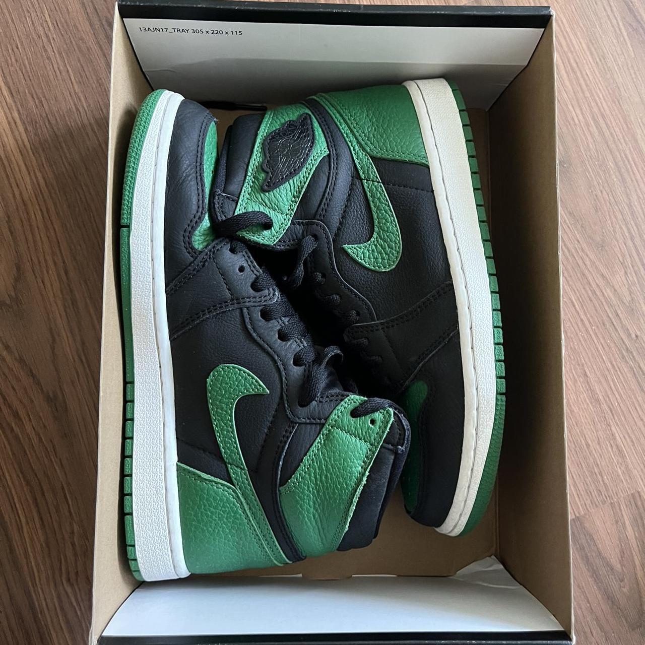 Jordan 1 pine green retro high size 7M fits. Depop