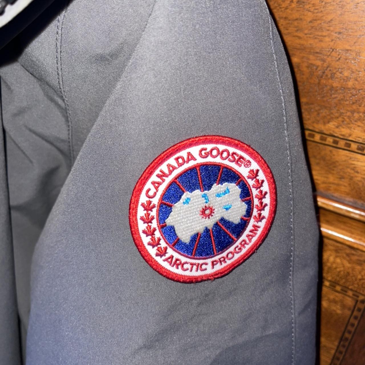 Canada Goose Women's Grey Coat | Depop