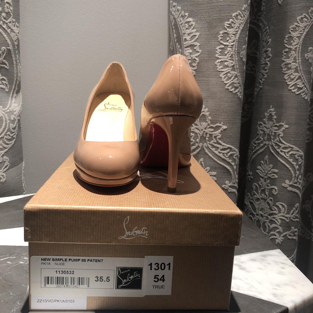 Christian Louboutin Style: New Simple Pump 85 Patent - Depop