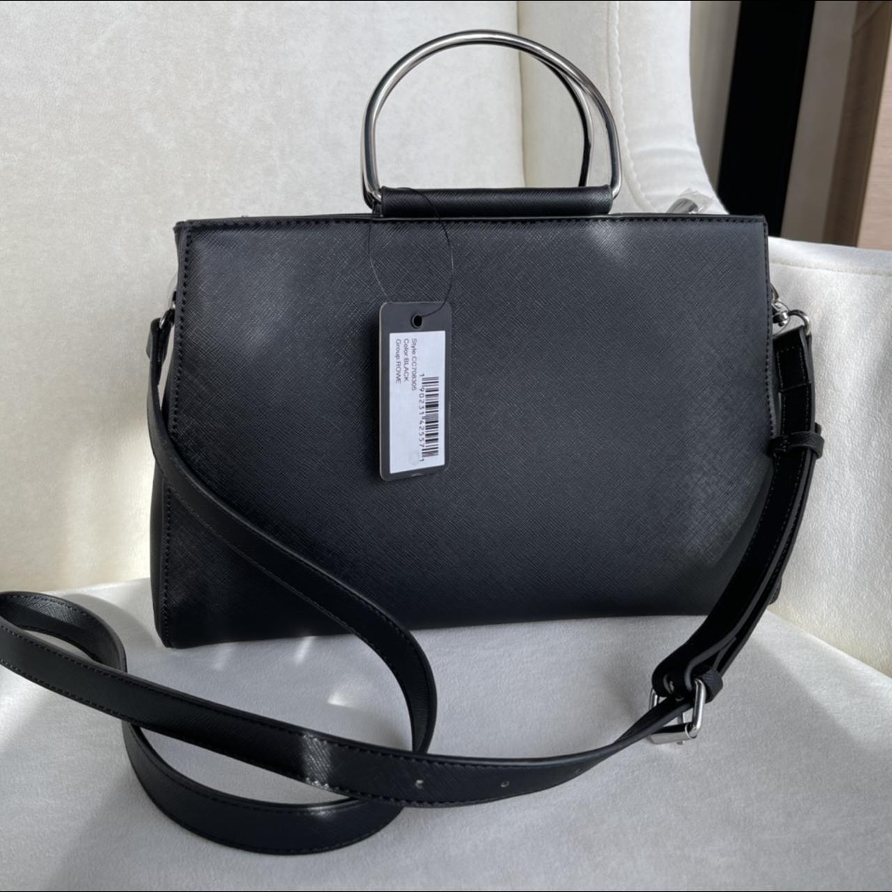 Guess Women's Black and Silver Bag (2)