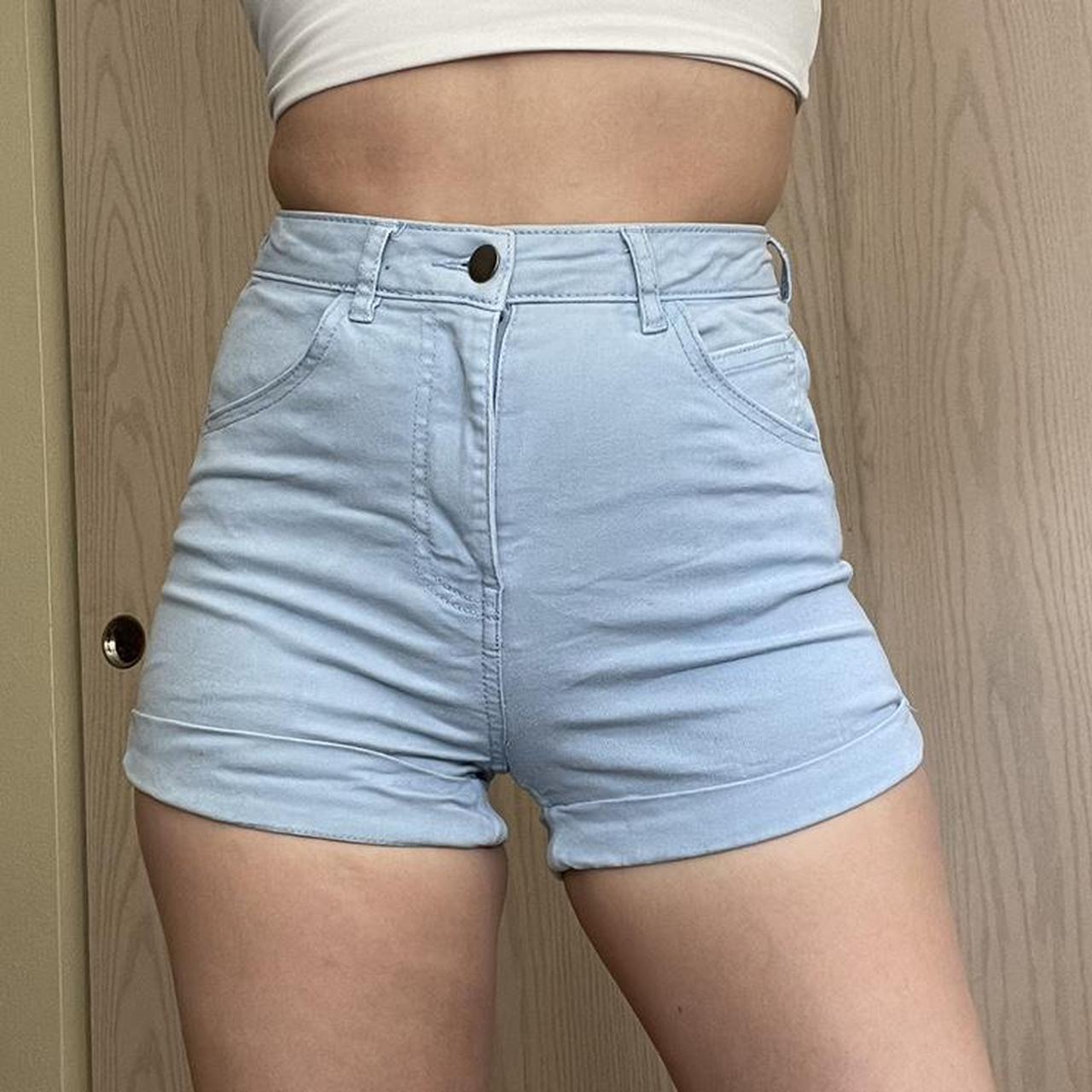 High waisted baby on sale shorts