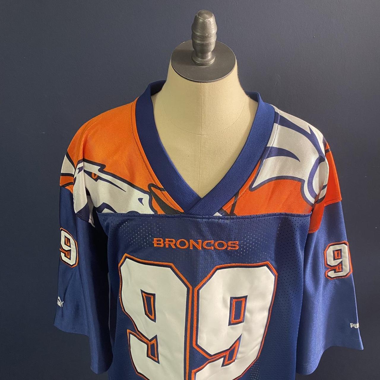 Denver Broncos Lloyd Jersey Size XL has fading - Depop